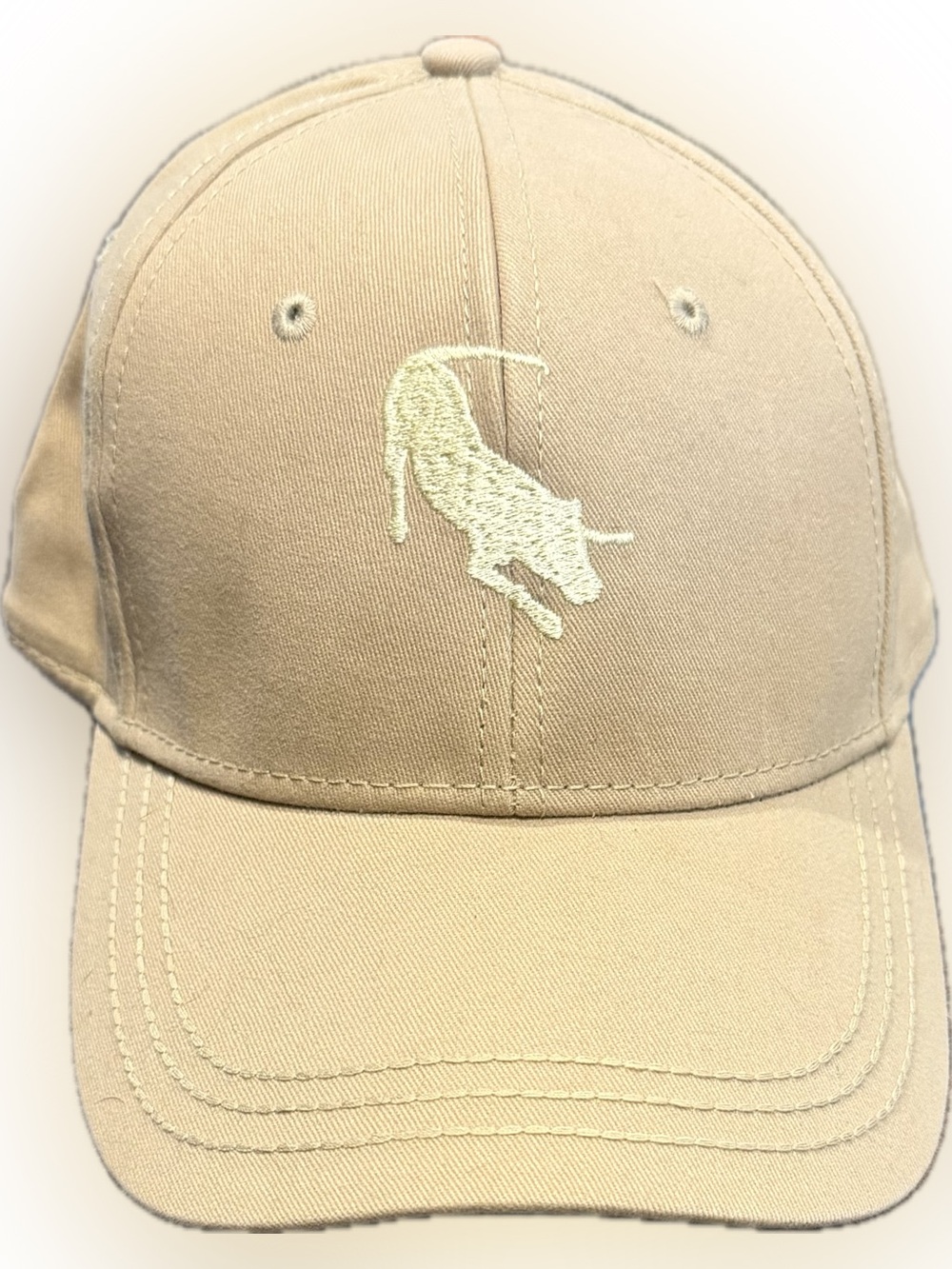 NWT DRI DUCK LABRADOR RETRIEVER BEIGE COTTON ADJUSTABLE CAP HUNTING OUTDOOR WEAR